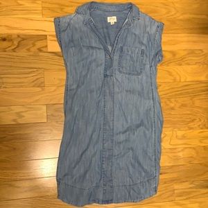 Jcrew XS denim dress